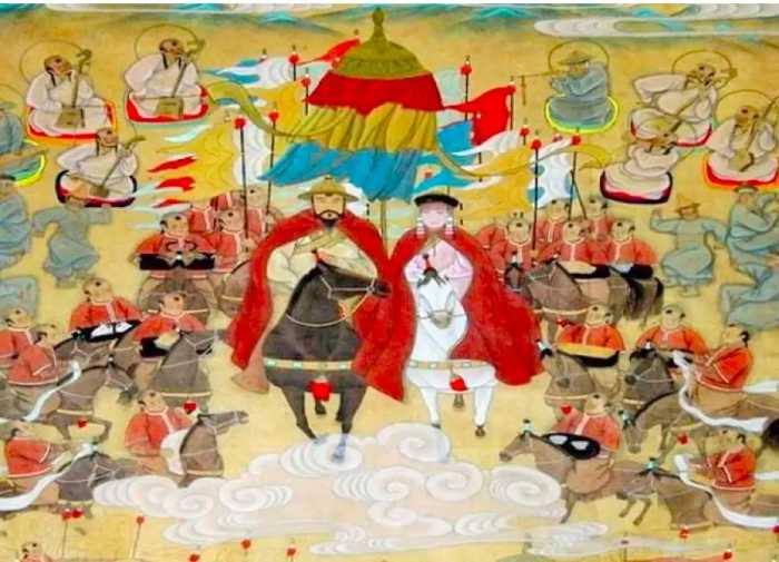 蒙古传奇三娘子，婚姻生活混成了一锅粥